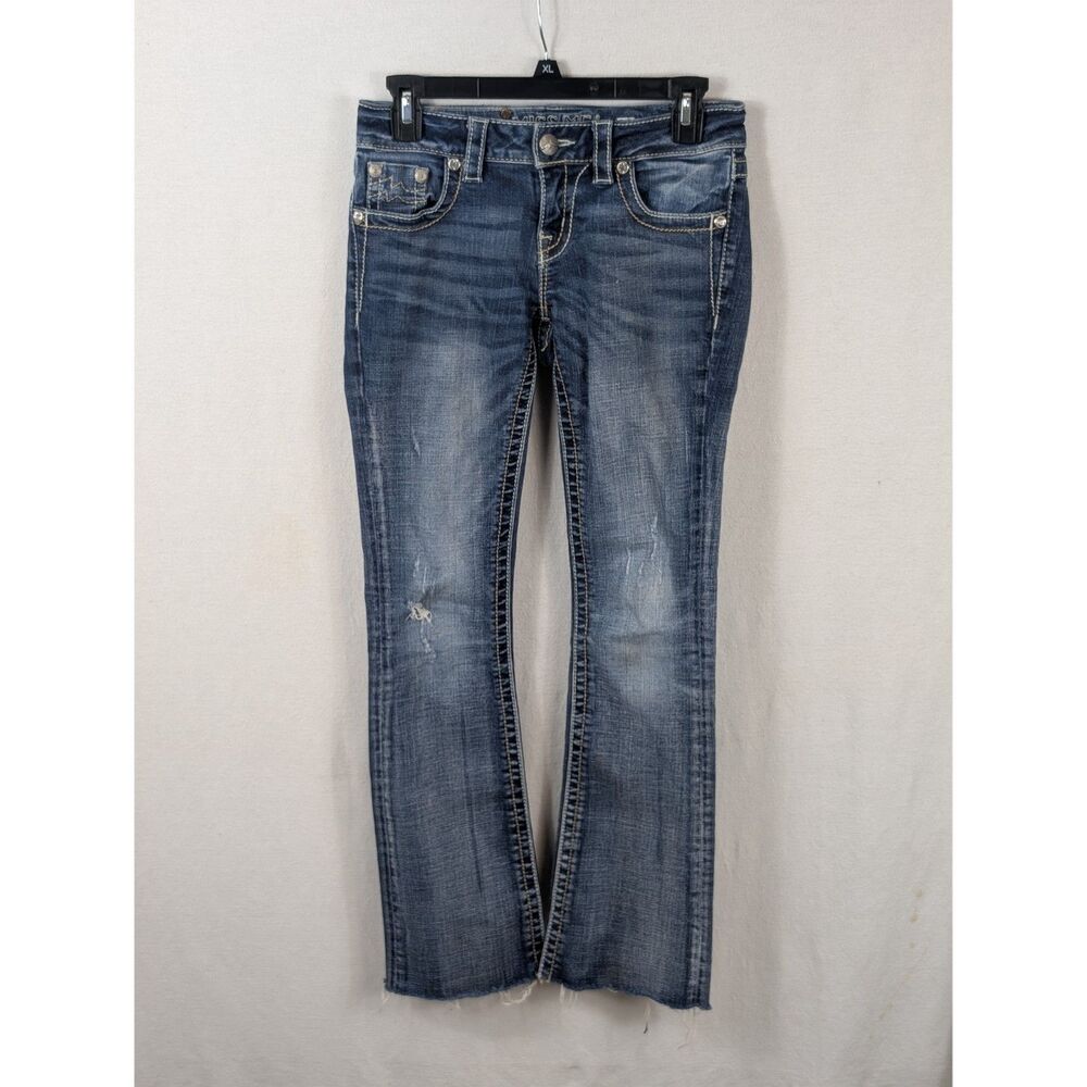 Miss Me Denim Boot Jeans JD1103BV Blue Women's Size 25